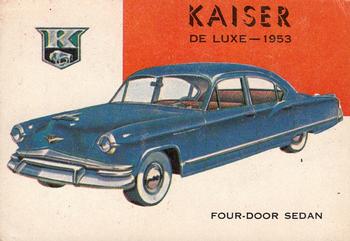1953-55 Topps World on Wheels (R714-24) #140 1953 Kaiser De Luxe Front