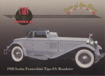 1993 CMK Cars of the World #8 1928 Isotta Franschini Tipo 8A Roadster Front