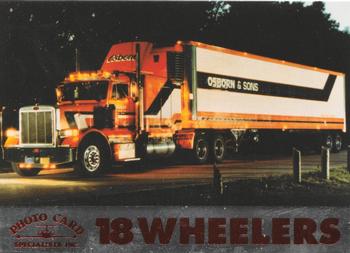 1994-95 Bon Air 18 Wheelers #6 Osborn & Son Trucking Co., Inc - 1988 Peterbilt 379/ 425 Cat Front