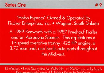 1994-95 Bon Air 18 Wheelers #9 Hobo Express