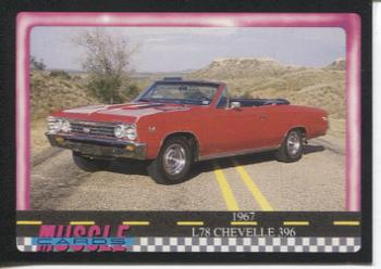 1991 Muscle Cards #3 1967 Chevrolet Chevelle Front