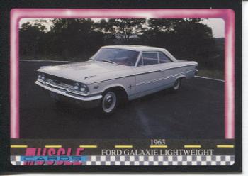 1991 Muscle Cards #47 1963 Ford Galaxie Front