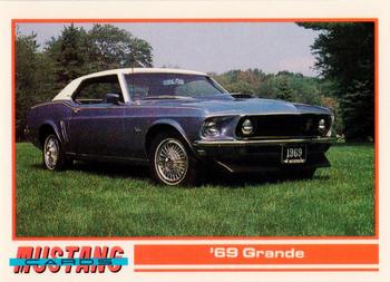 1992 Performance Years Mustang Cards #76 '69 Grande Front