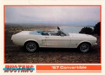 1992 Performance Years Mustang Cards #86 '67 Convertible Front