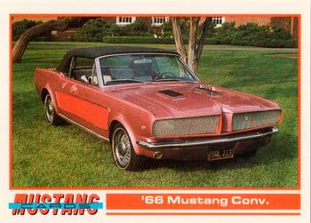 1992 Performance Years Mustang Cards #95 '66 Mustang Conv. Front