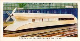 1938 Wills's Speed #36 Streamlined Propeller Railcar Front