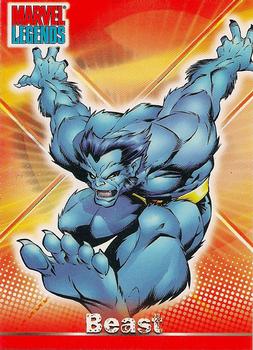 2001 Topps Marvel Legends #24 Beast Front