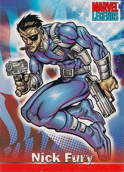 2001 Topps Marvel Legends #40 Nick Fury Front