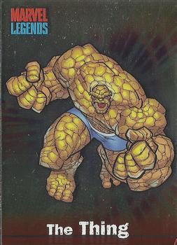 2001 Topps Marvel Legends - Foil #5 The Thing Front