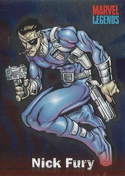 2001 Topps Marvel Legends - Foil #40 Nick Fury Front