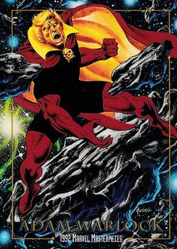 1992 SkyBox Marvel Masterpieces #10 Adam Warlock Front