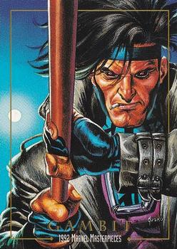1992 SkyBox Marvel Masterpieces #29 Gambit Front