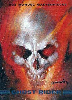 1993 SkyBox Marvel Masterpieces #13 Ghost Rider Front