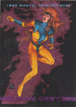 1993 SkyBox Marvel Masterpieces #75 Jean Grey Front