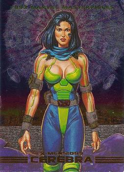 1993 SkyBox Marvel Masterpieces - X-Men 2099 Dyna-Etch #S2 Cerebra Front
