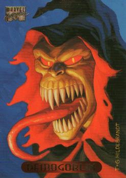1994 Fleer Marvel Masterpieces Hildebrandt Brothers #30 Demogoblin Front