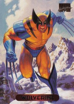 1994 Fleer Marvel Masterpieces Hildebrandt Brothers #137 Wolverine Front
