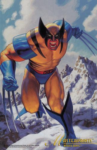 1994 Fleer Marvel Masterpieces Hildebrandt Brothers - Masterprints #NNO Wolverine Front