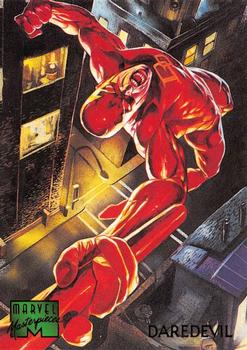 1995 Fleer Marvel Masterpieces #25 Daredevil Front