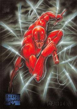1995 Fleer Marvel Masterpieces #26 Daredevil Front