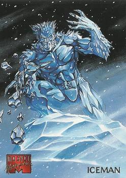 1995 Fleer Marvel Masterpieces #47 Iceman Front