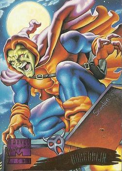 1995 Fleer Marvel Masterpieces #127 Hobgoblin Front