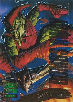 1995 Fleer Marvel Masterpieces - E-Motion Signature Series #126 Green Goblin Front