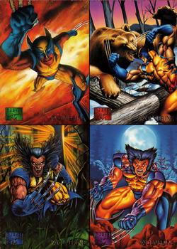 1995 Fleer Marvel Masterpieces - Promo #NNO Wolverine Front