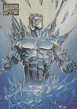 1996 Fleer/SkyBox Marvel Masterpieces #22 Iceman Front