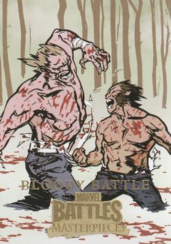 2008 Upper Deck Marvel Masterpieces 3 #48 Bloody Battle Front