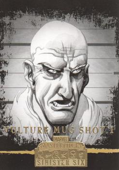 2008 Upper Deck Marvel Masterpieces 3 #89 Vulture Mug Shot 1 Front