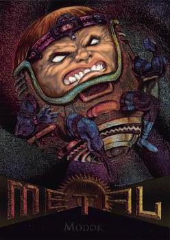 1995 Metal Marvel #35 Modok Front