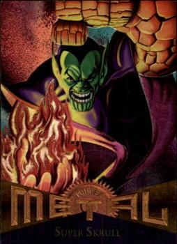 1995 Metal Marvel #41 Super Skrull Front