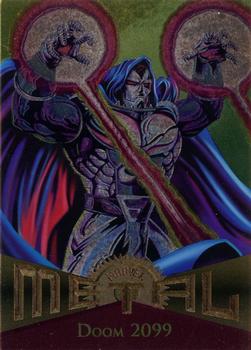 1995 Metal Marvel #45 Doom 2099 Front