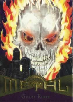 1995 Metal Marvel #59 Ghost Rider Front