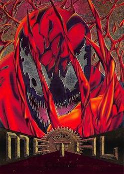 1995 Metal Marvel #71 Carnage Front