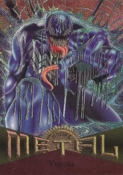 1995 Metal Marvel #80 Venom Front