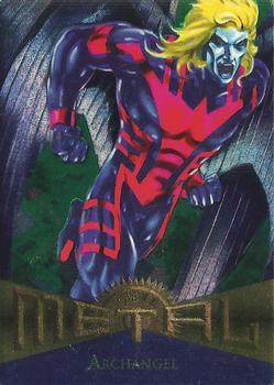 1995 Metal Marvel #83 Archangel Front