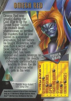 1995 Metal Marvel #101 Omega Red Back