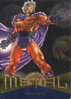 1995 Metal Marvel #104 Magneto Front