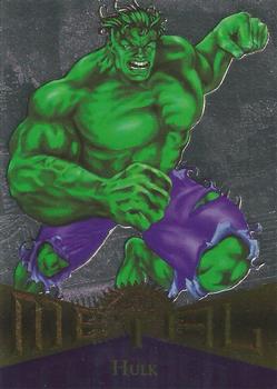 1995 Metal Marvel - Silver Flasher #31 Hulk Front