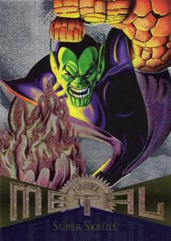 1995 Metal Marvel - Silver Flasher #41 Super Skrull Front