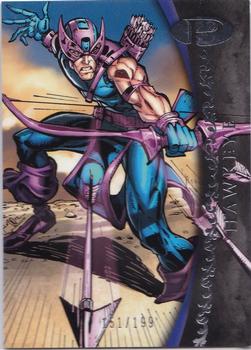 2012 Upper Deck Marvel Premier #10 Hawkeye Front