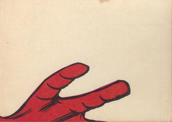 1966 Donruss Marvel Super Heroes #56 She's always hiding the soap! Back