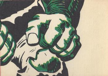 1966 Donruss Marvel Super Heroes #65 (Write your own caption) Back