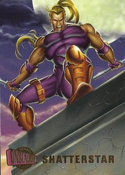 1996 Ultra Marvel Onslaught #36 Shatterstar Front
