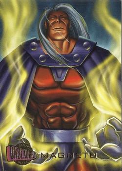 1996 Ultra Marvel Onslaught #58 Magneto Front