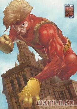 1997 Fleer/SkyBox Marvel Premium QFX #56 Giant-Man Front