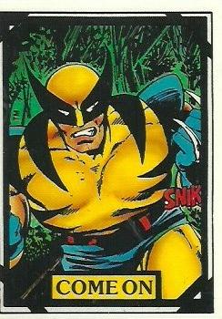 1988 Comic Images Marvel Universe III Wolverine #12 Come On Front