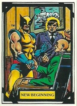 1988 Comic Images Marvel Universe III Wolverine #33 New Beginning Front